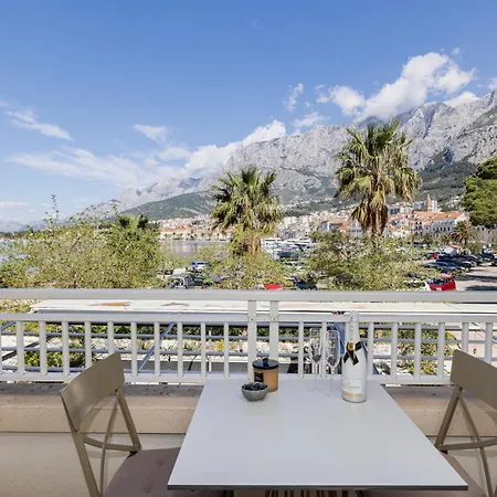 公寓 马卡尔斯卡城海湾公寓 马卡尔斯卡